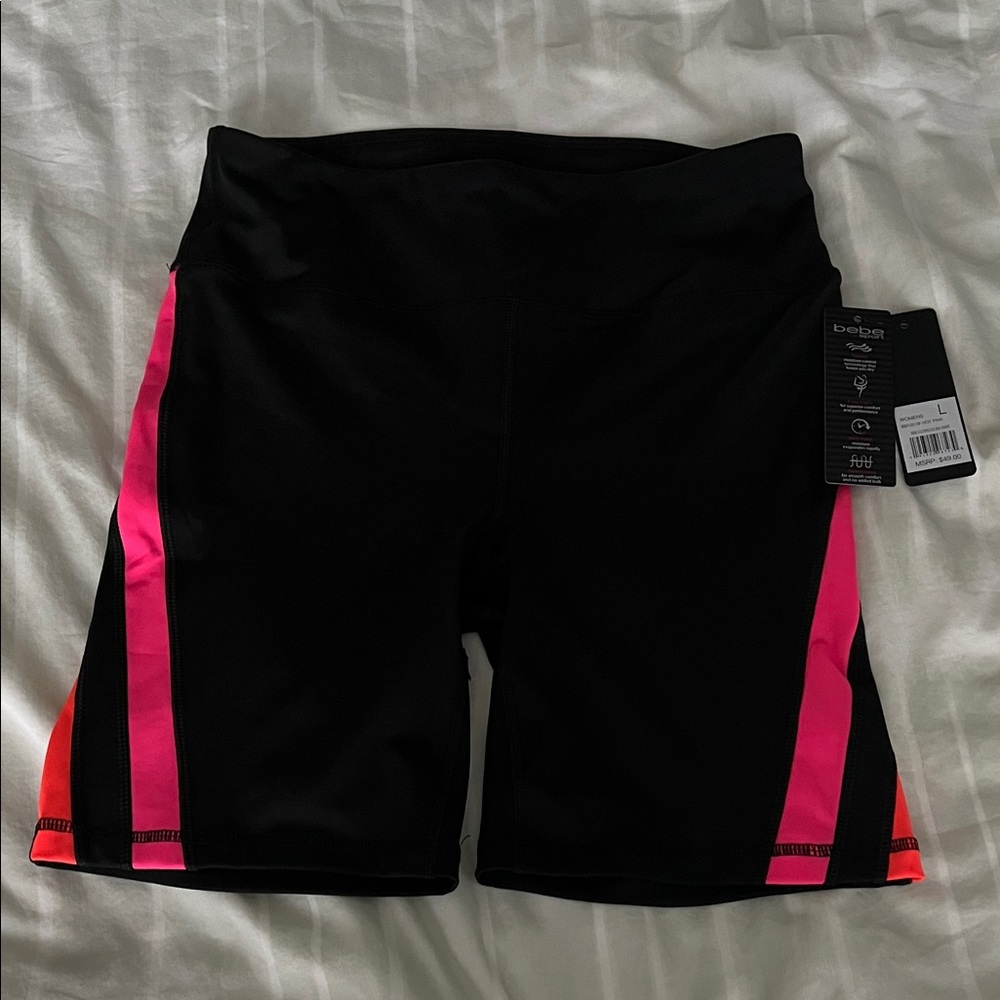 bebe Bike Shorts- NWT
